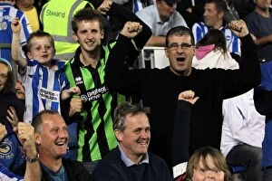 Images Dated 27th December 2000: Brighton & Hove Albion FC: Electric Atmosphere - Crowd Shots at The Amex (2012-2013)