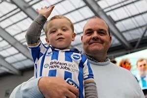 Images Dated 1st February 2001: Brighton & Hove Albion FC: Electric Atmosphere at the Amex Stadium (2012-2013) - Crowd Shots