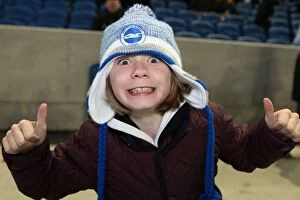 Leeds United - 02-11-2012 Collection: Brighton & Hove Albion FC: Electric Atmosphere at the Amex Stadium (2012-2013)