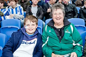 Crowd Shots At The Amex 2011-12 Prints: Brighton & Hove Albion FC: Electric Atmosphere at The Amex (2011-12) - Crowd Shots