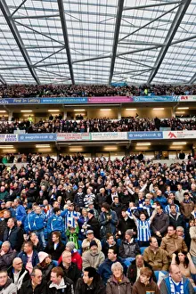 Crowd Shots At The Amex 2011-12 Prints: Brighton & Hove Albion FC: Electric Atmosphere at The Amex (2011-12) - Crowd Shots