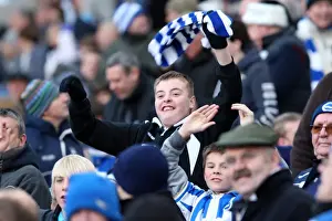 Crowd Shots At The Amex 2011-12 Prints: Brighton & Hove Albion FC: Electric Atmosphere at The Amex (2011-12) - Crowd Shots