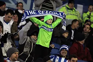 Blackburn Rovers - 12-02-2013 Prints: Brighton & Hove Albion FC: Electric Atmosphere at The Amex (2012-2013)