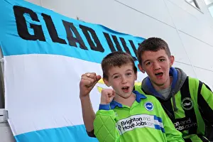 Crowd Shots At The Amex 2012-13 Prints: Brighton & Hove Albion FC: Electric Atmosphere at The Amex (2012-2013)