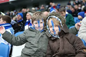 Huddersfield Town - 02-03-2013 Prints: Brighton & Hove Albion FC: Electric Atmosphere at The Amex (2012-2013) - Crowd Shots