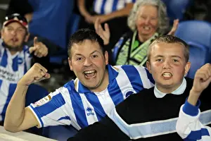 Sheffield Wednesday - 14-09-2012 Prints: Brighton & Hove Albion FC: Electric Atmosphere at The Amex (2012-2013) - Unforgettable Crowd Moments