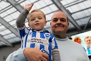 Middlesbrough - 20-10-2012 Prints: Brighton & Hove Albion FC: Electric Atmosphere at the Amex Stadium (2012-2013) - Crowd Shots