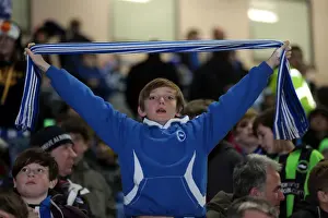 Millwall - 18-12-2012 Prints: Brighton & Hove Albion FC: Electric Atmosphere at the Amex Stadium (2012-2013) - Crowd Shots