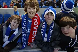 Hull City - 09-02-2013 Prints: Brighton & Hove Albion FC: Electric Atmosphere at the Amex Stadium (2012-2013) - Crowd Shots