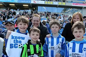 Crowd Shots At The Amex 2012-13 Prints: Brighton & Hove Albion FC: The Electric Atmosphere of Amex Stadium (2012-2013) - Crowd Shots