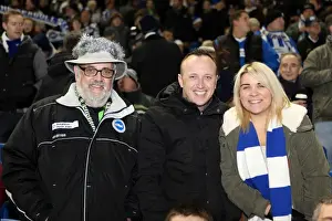 Millwall - 18-12-2012 Prints: Brighton & Hove Albion FC: Electric Atmosphere - The Amex Stadium Crowd Shots (2012-2013)