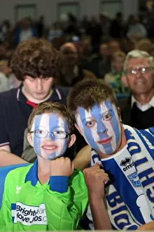 Crowd Shots At The Amex 2011-12 Prints: Brighton & Hove Albion FC: Electric Atmosphere at The Amex - Unforgettable Crowd Moments (2011-2012)