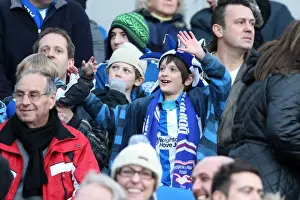 Crowd Shots At The Amex 2011-12 Prints: Brighton & Hove Albion FC: Electric Atmosphere at The Amex - Unforgettable Crowd Moments (2011-2012)