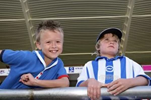 Images Dated 23rd July 2011: Brighton and Hove Albion FC: Electric Atmosphere of Away Days Crowds - Portugal Pre-season 2011-12