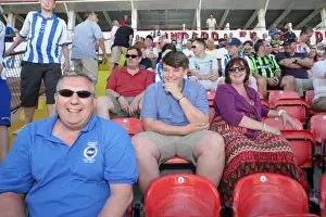 Portugal Pre-season 2011-12 Prints: Brighton and Hove Albion FC: Electric Atmosphere of Away Crowds - Portugal Pre-season 2011-12