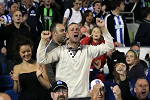 Sheffield Wednesday - 14-09-2012 Prints: Brighton & Hove Albion FC: Electric Atmosphere - Crowd Shots at The Amex (2012-2013)