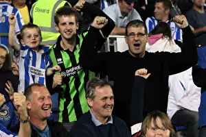 Sheffield Wednesday - 14-09-2012 Prints: Brighton & Hove Albion FC: Electric Atmosphere - Crowd Shots at The Amex (2012-2013)