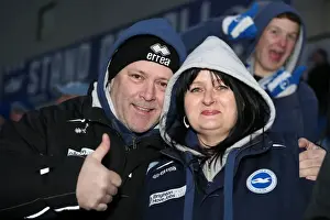 Charlton Athletic - 02-04-2013 Prints: Brighton and Hove Albion FC: Electric Atmosphere - Crowd Shots at The Amex (2012-2013)