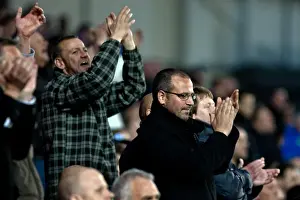 Reading - 10-04-2012 Prints: Brighton & Hove Albion FC: Electric Atmosphere in the North Stand vs