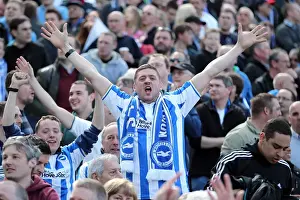 Blackpool - 20-04-2013 Prints: Brighton & Hove Albion FC: Electric Atmosphere - Unforgettable Crowd Moments (2012-2013)