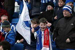 Arsenal - 26-01-2013 Prints: Brighton & Hove Albion FC: Electrifying Atmosphere at The Amex Stadium (2012-2013)