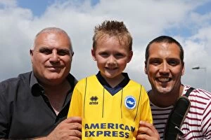 Images Dated 3rd September 2013: Brighton & Hove Albion FC: Exclusive Signing Event at the Club Shop - September 3, 2013