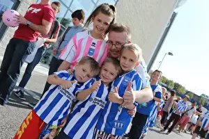 Club Shop Signing Event - 03-09-2013 Prints: Brighton & Hove Albion FC: Fan Interaction at the September 2013 Club Shop Signing Event