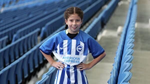 Images Dated 23rd July 2023: Brighton & Hove Albion FC: Induction Day 2023 - Lauren Gara Joins PGA/GA Under 13 Squad