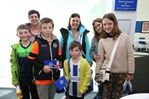 Images Dated 17th February 2015: Brighton & Hove Albion FC: Meet and Greet with Chris Hughton, Colin Calderwood, Leon Best