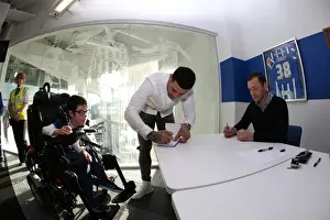 Brighton & Hove Albion FC: Meet and Greet with Chris Hughton, Colin Calderwood, Leon Best, and Christian Walton (17FEB15)