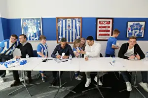 Brighton & Hove Albion FC: Meet and Greet with Chris Hughton, Colin Calderwood, Leon Best, and Christian Walton (17FEB15)