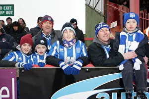 Brighton and Hove Albion FC: The Passionate Fans at Exeter City, January 2011