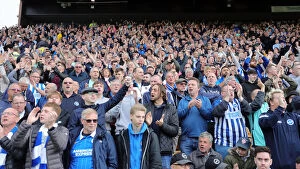 Images Dated 16th October 2021: Brighton and Hove Albion FC: Passionate Fans in Full Support at Norwich City (16OCT21)
