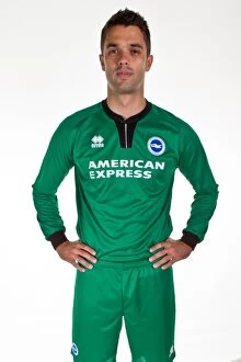 Peter Brezovan Collection: Brighton and Hove Albion FC: Peter Brezovan in Action