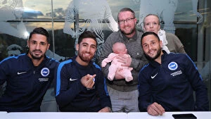 Images Dated 23rd October 2018: Brighton & Hove Albion FC: Player Signing Event - 23rd October 2018