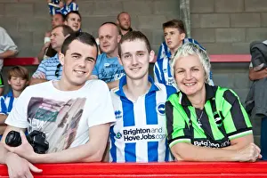 Crawley Town Prints: Brighton & Hove Albion FC: Pre-season Away Days 2012-13 - Crowd Shots