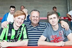 Images Dated 10th August 2012: Brighton and Hove Albion FC: Pre-season Away Days 2012-13 - Fan Gallery: Crowd Shots