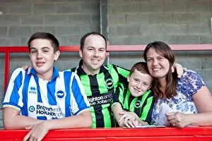 Images Dated 10th August 2012: Brighton & Hove Albion FC: Pre-season Away Days 2012-13 Crowd Shots Gallery