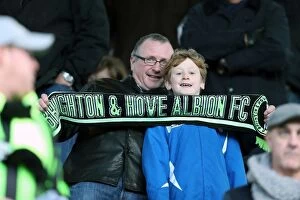 Images Dated 1st January 2013: Brighton and Hove Albion FC: A Sea of Supporters - Away Days 2012-13