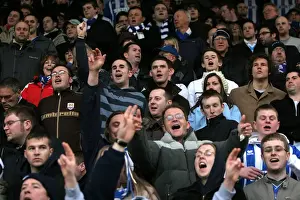 Brighton & Hove Albion FC: A Sea of Supporters at Bournemouth on New Year's Day 2007 (Withdean Era Crowd Shot)