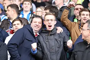 Nottingham Forest - 30-03-2013 Prints: Brighton and Hove Albion FC: Thrilling Away Days 2012-13 - Electric Crowd Shots