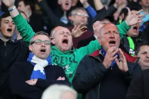 Crowd Shots Away Days 2012-13 Prints: Brighton and Hove Albion FC: Thrilling Away Days 2012-13 - Electric Crowd Shots