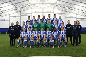 All Academy Photoshoot Prints: Brighton & Hove Albion FC U18 Academy Team Photo - Season 2015-16
