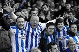 Images Dated 12th July 2001: Brighton and Hove Albion FC: Unforgettable Away Day Crowd Moments 2012-13