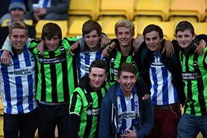 Watford - 18-09-2012 Prints: Brighton and Hove Albion FC: Unforgettable Away Days 2012-13 - Electric Crowd Moments