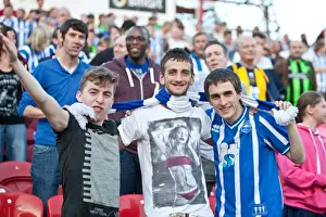 Swindon Town - 14-08-2012 (cup) Prints: Brighton and Hove Albion FC: Unforgettable Away Days 2012-13 - Electric Fan Crowd Moments