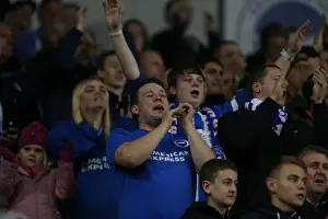 Wigan Athletic 04NOV14 Prints: Brighton and Hove Albion FC: Unstoppable Seafront Seasiders in Full Force Against Wigan Athletic (Sky Bet Championship)