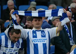 Bournemouth 10APR15 Prints: Brighton and Hove Albion FC: Unwavering Support Against AFC Bournemouth (10APR15)
