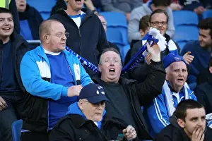 Bournemouth 10APR15 Prints: Brighton and Hove Albion FC: Unwavering Support Amidst the AFC Bournemouth Clash