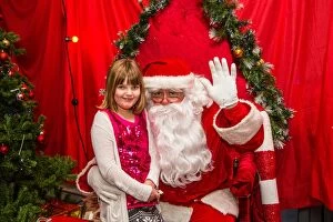 Images Dated 23rd December 2012: Brighton & Hove Albion FC: Young Seagulls 2012 Christmas Party at Santa's Magical Grotto